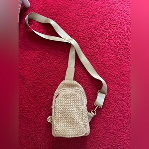 Stylish Tan Crossbody Bag